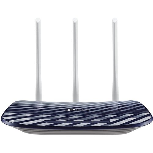TP-Link Archer C20 Wi-Fi 5 IEEE 802.11ac Ethernet Wireless Router - Dual Band - 2.40 GHz ISM Band - 5 GHz UNII Band - 3 x 