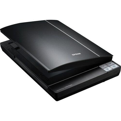 Epson Perfection V370 Flatbed Scanner - 4800 dpi Optical - 48-bit Color - 16-bit Grayscale - Desktop - USB