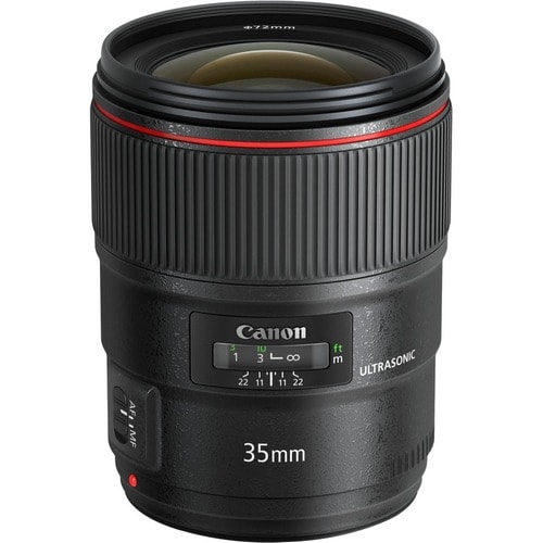 Canon - 35 mmf/1.4 - Fixed Lens for Canon EF - Designed for Digital Camera - 72 mm Attachment - 0.21x Magnification