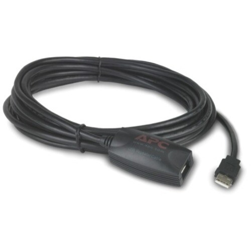APC by Schneider Electric NBAC0213P 5 m USB Data Transfer Cable - First End: 1 x USB 2.0 Type A - Male - Second End: 1 x U