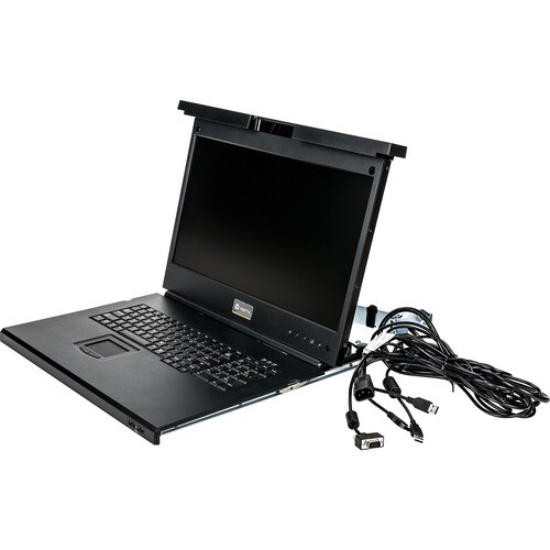 Vertiv Avocent Local Rack Access - 1U | LCD | Rackmount Console - Local Rack Access | 1U | KVM LCD | Rackmount Console | 8