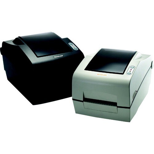 Bixolon SLP-TX403 Desktop Direct Thermal/Thermal Transfer Printer - Monochrome - Label Print - USB - Serial - Parallel - 1