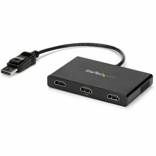 StarTech.com 3-Port Multi-Monitor Adapter, DisplayPort 1.2 auf 3x HDMI MST Hub, 3 1080p HDMI Monitore, Erweitertes oder Ge