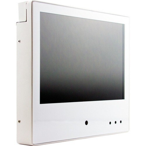 ViewZ VZ-PVM-I1W4 10.1" WXGA LED LCD Monitor - 16:9 - White - 1280 x 800 - 300 Nit