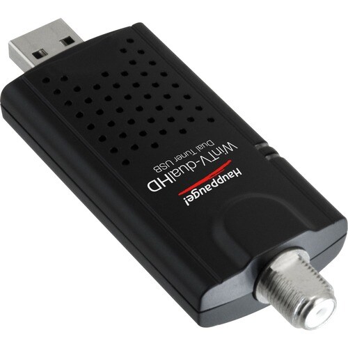 Hauppauge WinTV-dualHD Dual TV Tuner, USB 2.0 Compatible - Functions: Video Recording, TV Tuning, Digital TV Receiver, HDT