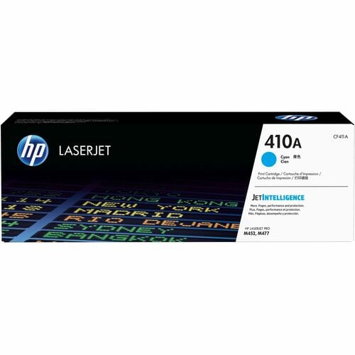 TONER CARTRIDGE 410X CYAN  STAMPANTI COMPATIBILI: LASERJET M452DN/ M452NW/ M377DW/ M477FDN/ M477FDW/ M477FNW