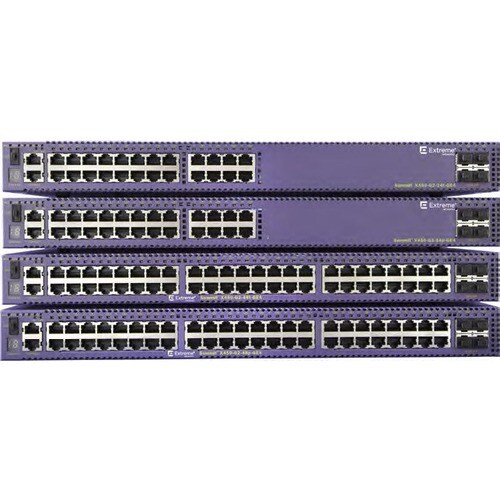 Extreme Networks Summit X450-G2 X450-G2-24p-10GE4 24 Ports Manageable Ethernet Switch - Gigabit Ethernet, 10 Gigabit Ether