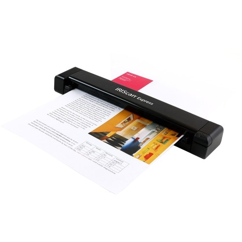 IRIS Iriscan Express 4-Usb Portable Scanner That Scans Anything - 8 ppm (Mono) - 8 ppm (Color) - USB SIMPLEX SCAN JPG PDF 