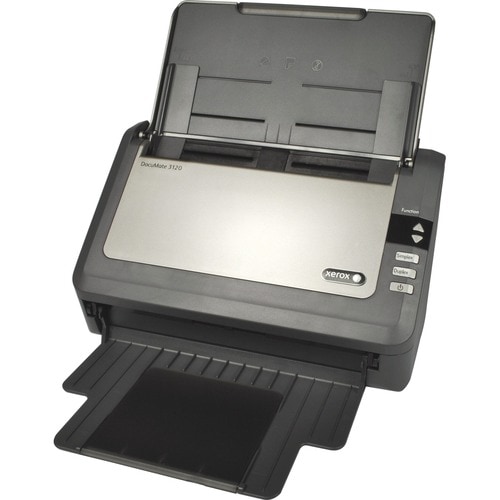 Xerox DocuMate 3120 Sheetfed Scanner - 600 dpi Optical - 24-bit Color - 8-bit Grayscale - 20 ppm (Mono) - Duplex Scanning 