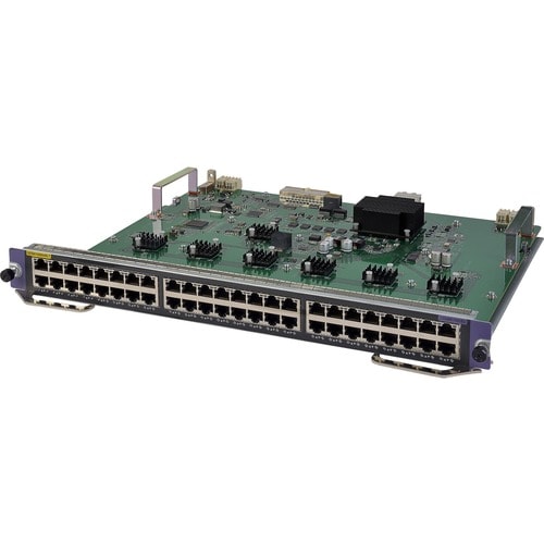 HPE 7500 48-port 1000BASE-T SE Module - For Data Networking - 48 x RJ-45 10/100/1000Base-TX LAN - Twisted PairGigabit Ethe