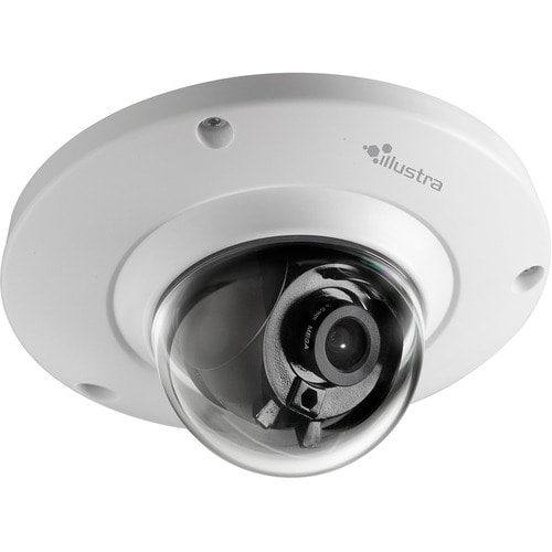 Exacq 1 Megapixel Surveillance Camera - Color - Dome - Fixed Lens