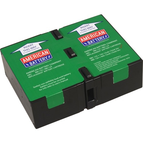 ABC RBC123 UPS Repacement Battery for APC - 7000 mAh - 12 V DC - Lead Acid - Maintenance-free/Sealed - Hot Pluggable - Hot