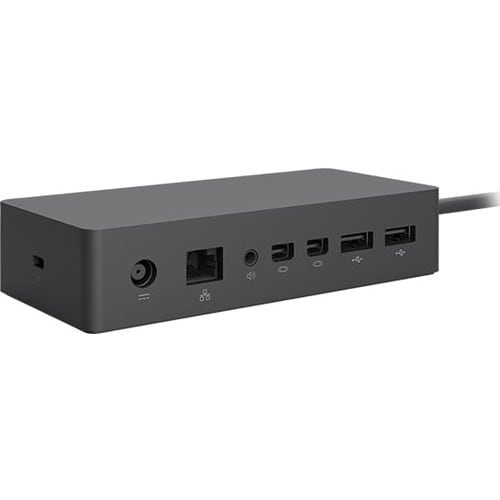 Microsoft Proprietäre Schnittstelle Docking Station für Tablet-PC - 4 x USB-Anschlüsse - 4 x USB 3.0 - Netzwerk (RJ-45) - 