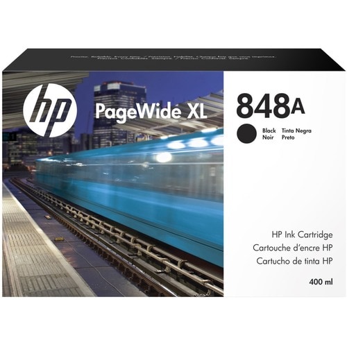 HP 848A Original Page Wide Ink Cartridge - Black Pack - Page Wide