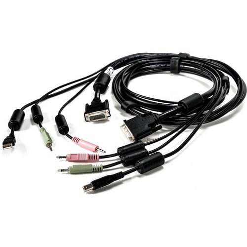 AVOCENT 1,83 m KVM-Kabel für Tastatur/Maus, KVM-Umschalter - Erster Anschluss: 1 x DVI-I Video, Erster Anschluss: 1 x USB,