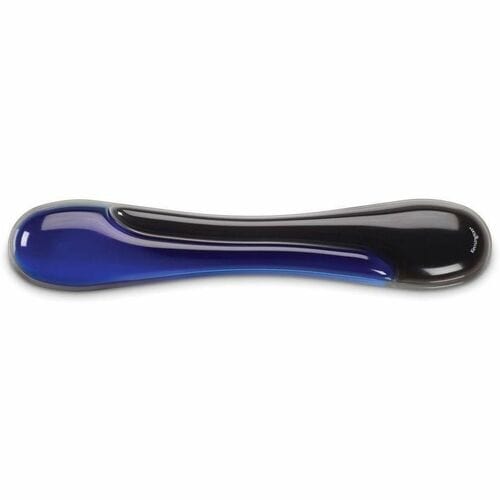 Kensington Duo Gel Keyboard Wrist Rest - Blue - Black & Blue - Gel - TAA Compliant