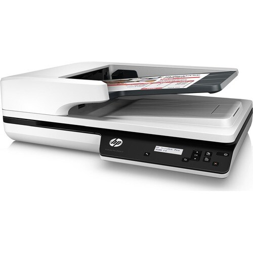 HP ScanJet Pro 3500 f1 Flatbed Scanner - 1200 dpi Optical - 24-bit Color - 25 ppm (Mono) - 25 ppm (Color) - Duplex Scannin