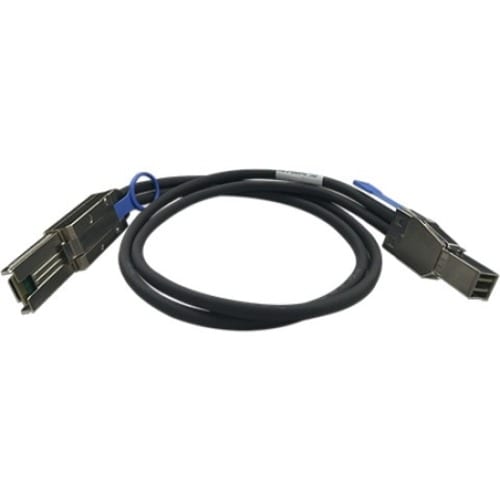 QNAP CAB-SAS10M-8644-8088 1 m Mini-SAS Data Transfer Cable - First End: 1 x SFF-8644 Mini-SAS HD - Second End: 1 x SFF-808