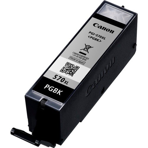 Canon PGI-570 PGBK XL Original Alto Yield Jato de tinta Tinteiro - Preto - 1 / Pack
