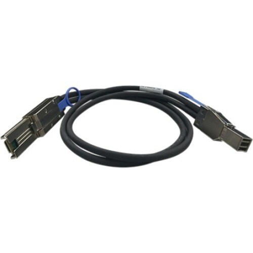 QNAP CAB-SAS10M-8644-8088 1 m Mini-SAS Data Transfer Cable - First End: 1 x SFF-8644 Mini-SAS HD - Second End: 1 x SFF-808