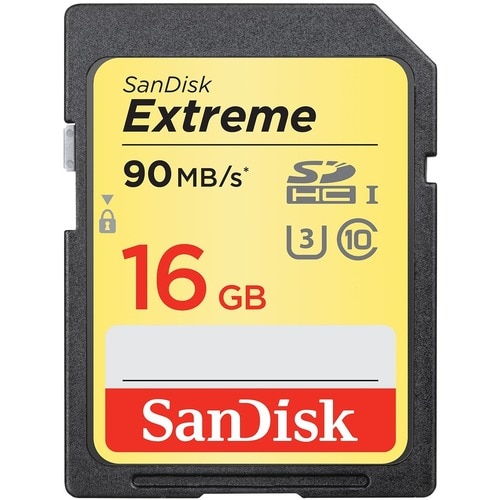 SanDisk Extreme 64 GB UHS-I SDHC - 150 MB/s Read - 70 MB/s Write