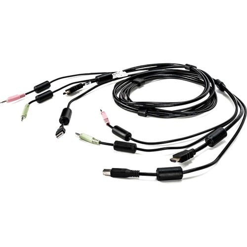 Vertiv AVOCENT 1.83 m KVM Cable - 1 - Cable for Keyboard, Mouse, KVM Switch - First End: 1 x 19-pin HDMI Type A Digital Au