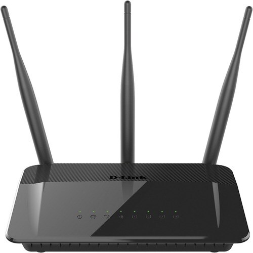 D-Link DIR 809 Wi-Fi 5 IEEE 802.11ac Ethernet Drahtlos Router - 2,48 GHz ISM-Band - 5,73 GHz UNII-Band3 x Extern) - 93,75 