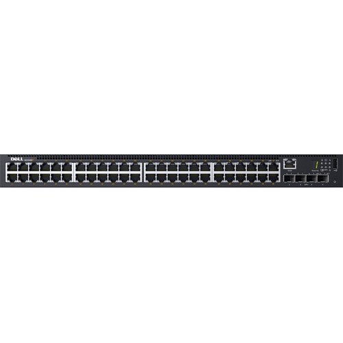 Dell N1500 N1548P 48 Anschlüsse Verwaltbar Ethernet-Switch - Gigabit-Ethernet, 10 Gigabit Ethernet - 1000Base-T, 10GBase-X