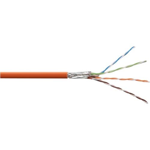 Digitus CAT 7 S/FTP Verlegekabel, 500 m, Simplex, Dca-s1a,d0,a1. Kabellänge: 500 m, Kabelstandard: Cat7, Kabelschirmung: S