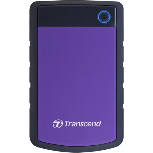 Transcend StoreJet 25H3P 2 TB Portable Hard Drive - 2.5" External - SATA - Purple - USB 3.0 - 5400rpm - 1