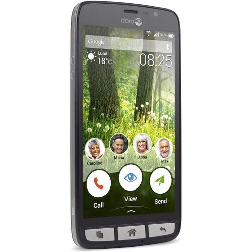 Smartphone Doro Liberto 825 8 Go - Écran - Écran 12,7 cm (5") LCD HD 1280 x 720 - Quad-core (4 cœurs) - 1 Go RAM - Android