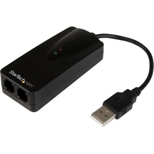 StarTech.com Data/Fax Modem - USB - 56 kbit/s - Desktop - ITU V.17, ITU-T V.29, ITU-T V.27ter, ITU-T V.21 channel 2 Fax Te