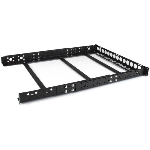 StarTech.com 1U Fixed 19" Adjustable Depth Universal Server Rack Rails - 25 kg Load Capacity