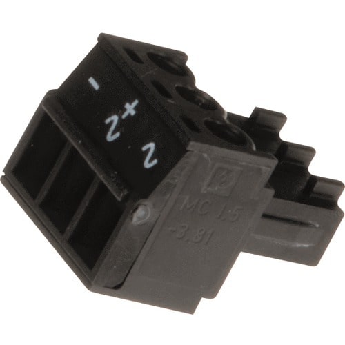 AXIS Terminal Connector - 10 - TAA Compliant - 1 x 3-pin Terminal Block