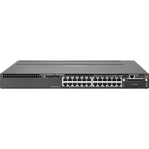 HPE Aruba 3810M 24G 1-slot Switch - 24 Ports - Manageable - Gigabit Ethernet - 10/100/1000Base-TX - 3 Layer Supported - Mo