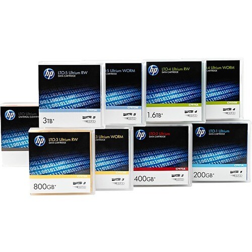 HPE Data Cartridge LTO-7 - 20 Pack - 6 TB (Native) / 15 TB (Compressed)