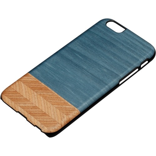 Man&Wood iPhone 6S Slim Case Denim - For Apple iPhone 6, iPhone 6s Smartphone - Denim, Black - Smooth - Scratch Resistant 