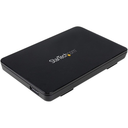 StarTech.com USB 3.1 (10 Gbps) Tool-free Enclosure for 2.5" SATA Drives - Get the faster speed of USB 3.1 Gen 2 (10 Gbps) 