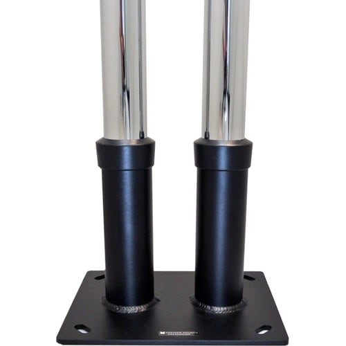 Premier Mounts PSD-DPAB Mounting Base for Mounting Pole - Black - 200 lb Load Capacity