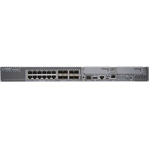 Juniper SRX1500 Network Security/Firewall Appliance - 12 Port - 10/100/1000Base-T - Gigabit Ethernet - AES (256-bit), DES 
