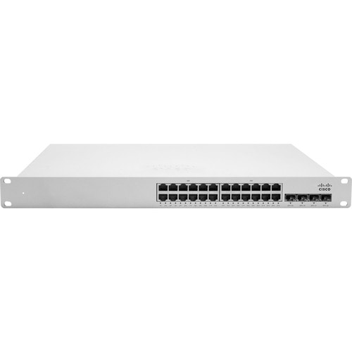 Meraki MS350 MS350-24P-HW 24 Ports Ethernet Switch - Gigabit Ethernet - 1000Base-X - 3 Layer Supported