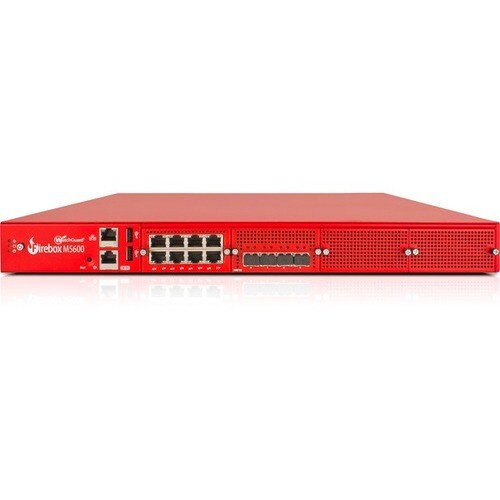 WatchGuard Firebox M5600 and 3-yr Standard Support - 8 Port - 10GBase-X 10 Gigabit Ethernet; 1000Base-T - RSA; AES (256-bi