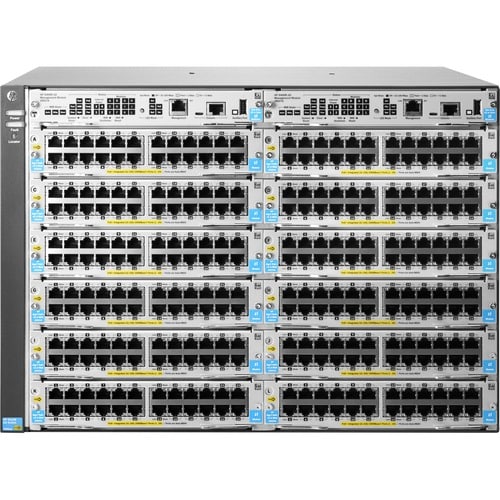 HPE 5400R zl2 5412R zl2 Manageable Switch Chassis - 3 Layer Supported - Modular - 7U - Rack-mountable