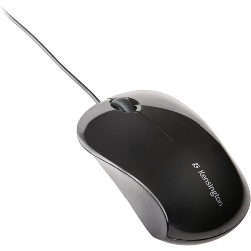 Souris Optique Kensington ValuMouse - USB - 3 Bouton(s) - 1 - Câble - 1000 dpi - Roulettes avec frein - Symétrique