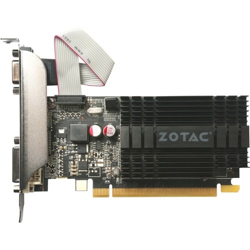 Zotac NVIDIA GeForce GT 710 Graphic Card - 2 GB DDR3 SDRAM - Low-profile - 954 MHz Core - 64 bit Bus Width - PCI Express 2