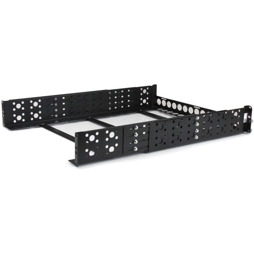 StarTech.com 2U Fixed 19" Adjustable Depth Universal Server Rack Rails - 45.36 kg Load Capacity