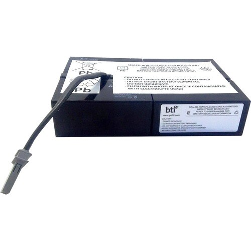 BTI Replacement Battery RBC59 for APC - UPS Battery - Lead Acid - 12 V DC - Lead Acid - Spill Proof