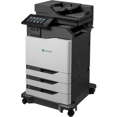 Lexmark CX825dte Laser Multifunction Printer - Colour - Copier/Fax/Printer/Scanner - 52 ppm Mono/52 ppm Color Print - 2400