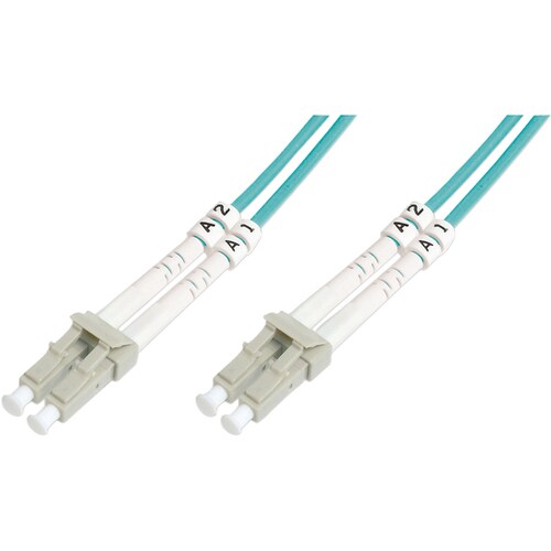 Assmann 5 m Glasfaser Netzwerkkabel - 1 - Cable for Netzwerkgerät - Patchkabel - Aqua