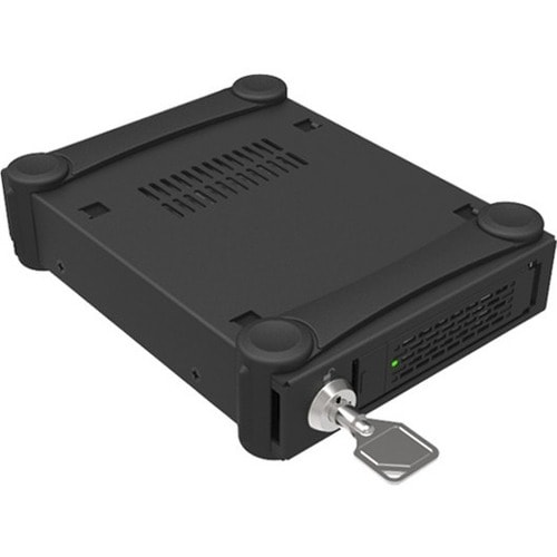Icy Dock ToughArmor MB991U3-1SB Drive Enclosure - USB 3.0 Host Interface External - Matte Black - 1 x Total Bay - 1 x 2.5"
